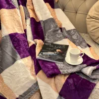 پتو چهارفصل چهارخونه|رختخواب، بالش، پتو|قم, باغ شریفی|دیوار