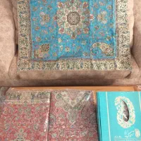 رومیزی ترمه حسینی یزد|پرده، رانر، رومیزی|قم, گلزار|دیوار