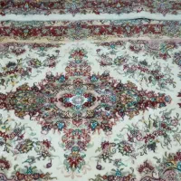 قالیچهدستباف تبریز گل ابریشم خطیب مرینوس علیا پشم|فرش|تهران, تهرانسر شرقی|دیوار