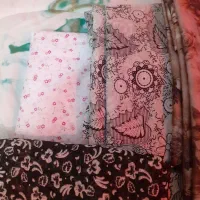 چادر رنگی نگین ثابت.طرح پوست ماری.طرح حریر|لباس|مشهد, طبرسی شمالی|دیوار