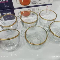 فنجان لب طلا دستی ۱۸۰|ظروف سرو و پذیرایی|دورود, |دیوار