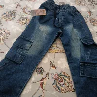 شلوار بگ پسرانه ۵ تا۷ سال نو جنس لی ضخیم