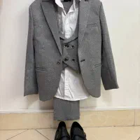 کت و جلیقه شلوار پسرانه با کفش