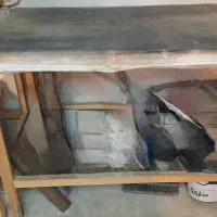 میز اتو چوبی