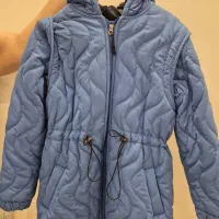 کاپشن و پافر آبی رنگ سایز تا ۴۰|لباس|آمل, |دیوار