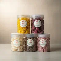 حبه قندهای طعم دار