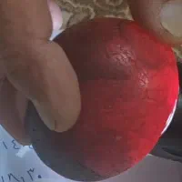 سنگ جواهری قرمز گبری کهنه قدیمی الماس یاقوت یشم|جواهرات|سنندج, |دیوار