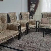 فروش یک دست مبل ۷ نفره نیم استیل