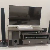 میز تی وی tv تلویزیون نـو یـا معاوضه با ظروف قدیمی