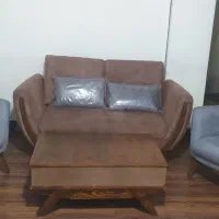 نیم ست مبل|مبلمان خانگی و میز عسلی|شاهین‌شهر, شهرک سایت|دیوار