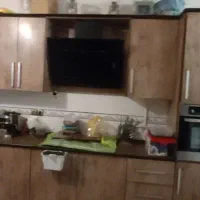کابینت بدنه فلز و درب MDF در حد نو