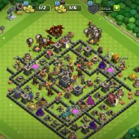 اکانت کلش آف کلنز تان ۹ مکس