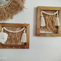 دیوار کوب حصیری  خاص و ترند|صنایع دستی و سایر لوازم تزئینی|خرم‌آباد, |دیوار