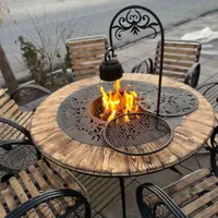 صندلی چوبی خورشیدی /گلبرگ و آتشدان دایره دور چوب|صندلی و نیمکت|تهران, حکیمیه|دیوار