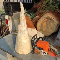 قطع نخل در باغ