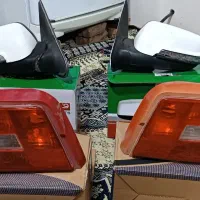 آیینه خرگوشی راهنما دار جفتشون سالم با چراغ عقب