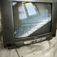تلویزیون قدیمی سامسونگ crt لامپی سالم