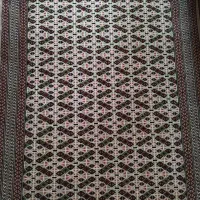قالیچه پشمی دستباف ترکمنی 4 متری