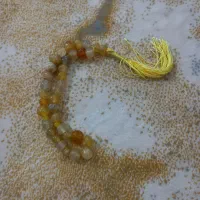 تسبیح کلکسیونی عقیق زرد