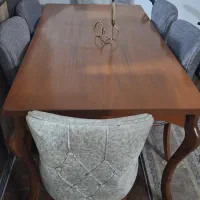 فروش میز ناهار خوری شیش نفره و میز جلو مبلی|میز و صندلی غذاخوری|سیرجان, |دیوار