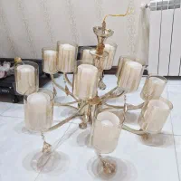 لوستر آویز ۱۲ شعله ای