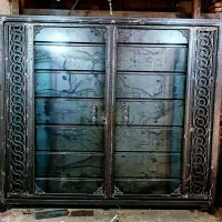 درب حیاطی دولت و تک لت درب ریلی