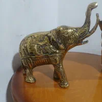 فیل نر و ماده برنز