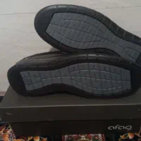 کفش مردانه مشکی چرم.مارک آفاق سایز 42|کیف، کفش، کمربند|مرودشت, ژیان|دیوار