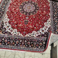 فرش کارکرده /قالی /لاکی و زرشکی|فرش|اصفهان, بهارستان|دیوار