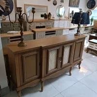 آینه کنسول میز تی وی مدل بلوط|بوفه، ویترین، کنسول|رشت, استقامت ۱|دیوار