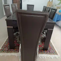 میز ناهارخوری ۸نفره برند REAL|میز و صندلی غذاخوری|شیراز, شهرک گلستان|دیوار