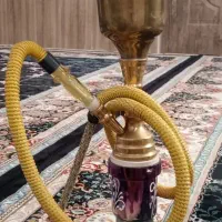 فروش قلیان برنجی در حد نو