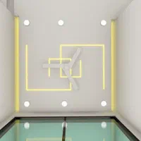 کناف پی وی سی تایل اسمان مجازی سی ان سی چوب ترموا