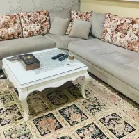 مبل هفت نفره، مبل ال و میزناهار خوری امیدیه