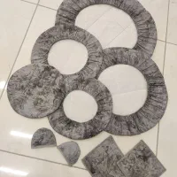 دمکش ۹ تیکه نسوز|سفره، حوله، دستمال آشپزخانه|مشهد, عیدگاه|دیوار