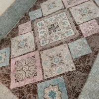 گلیم فرش ۶متری.