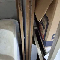 تیکه چوب mdf سفید|کتابخانه، شلف، قفسه‌های دیواری|تهران, فردوس|دیوار