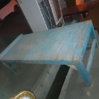 تخت سنتی چوبی برای حیاط و ...