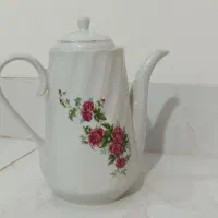 قوری گل سرخی|قوری، کتری، قهوه‌ساز دستی|فاضل آباد, |دیوار