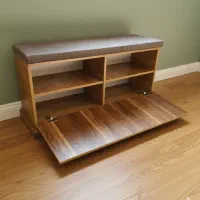 جا کفشی نشیمن دار|جاکفشی، کمد، دراور|هشتگرد, هشتگرد قدیم|دیوار