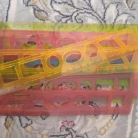 خط کش ژله ای اشکال هندسی