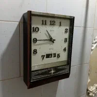 ساعت دیواری سیکو زنگدار بدنه چوبی قدیمی عتیقه ژاپن