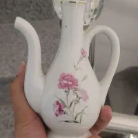 گلاب پاش و جا گلاب گل صورتی شیک