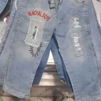 شلوار لی کودکانه|کفش و لباس بچه|صومعهسرا, |دیوار