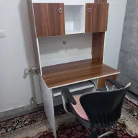 میز تحریر با صندلی چرخدار