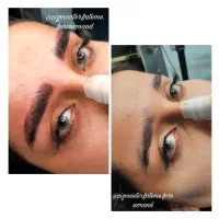 مدل فیبروز ابرو و رژ دائم پیرسینگ گوش بینی پاکسازی|خدمات آرایشگری و زیبایی|دزفول, |دیوار