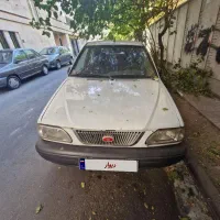 پراید ۱۴۱ سفید مدل ۹۰