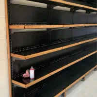 قفسه خود ایستاده مشکلی چوب کاری شده