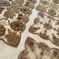 رومیزی سرمه دوزی