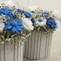 باکس گل شمع دست ساز و دکوری